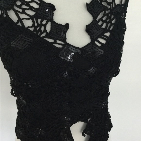 French crocheted camisole - Picture 2 of 5